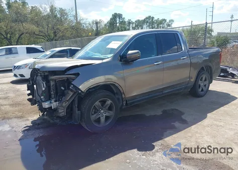 2022 Honda Ridgeline Rtl-E z USA, uszkodzony, nr VIN 5FPYK3F75NB024510